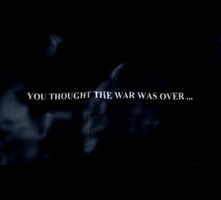 War was over.